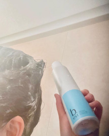 オーガニックスパークリングシャンプー/b.ris/市販シャンプーを使ったクチコミ(3枚目)