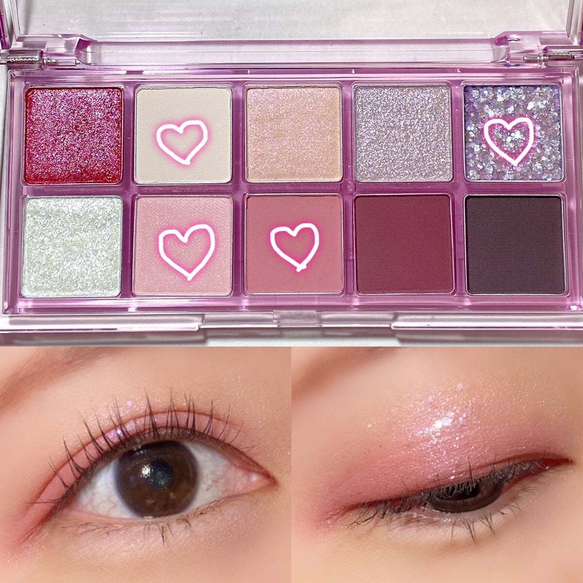 ベターザンパレット/rom&nd/アイシャドウパレットを使ったクチコミ(8枚目)