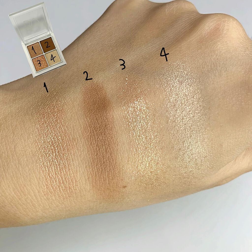 THE アイパレR/b idol/アイシャドウパレットを使ったクチコミ（3枚目）