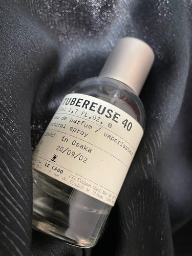 TUBEREUSE 40/LE LABO/香水(メンズ)を使ったクチコミ（1枚目）