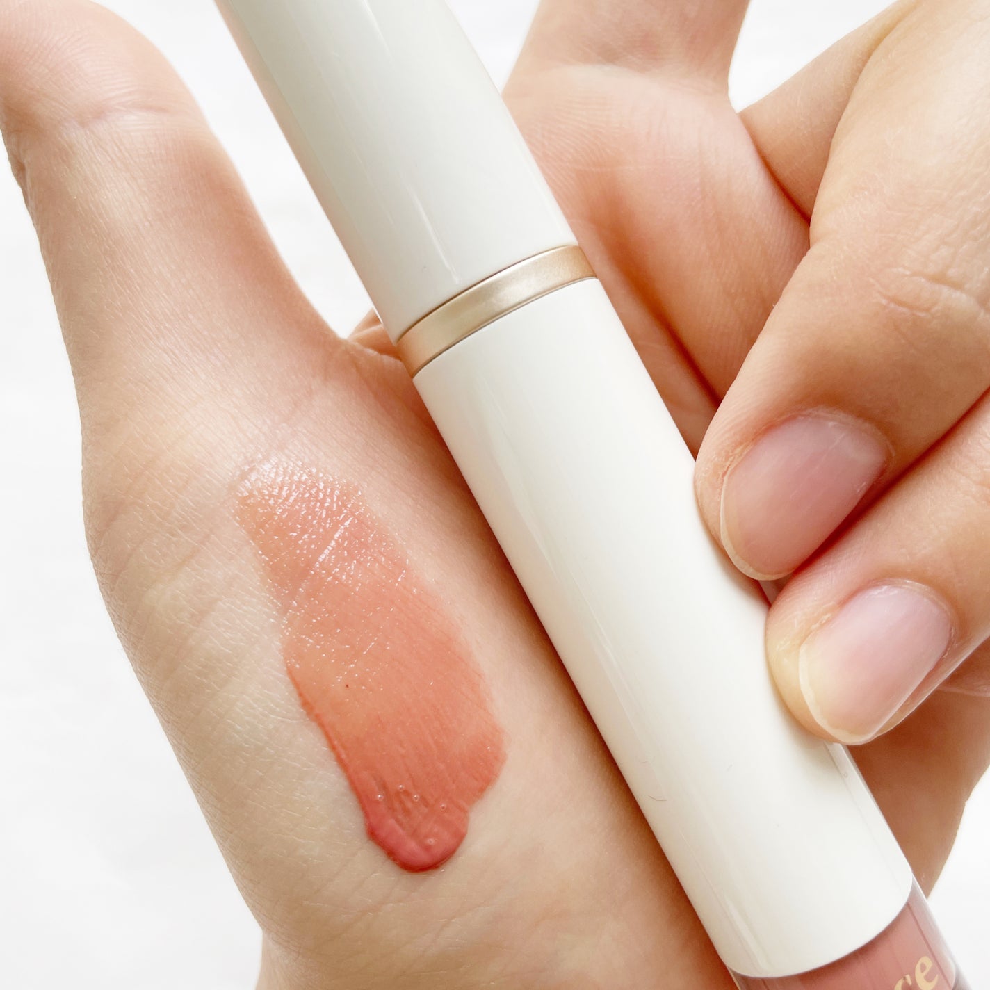 ムードインハンサーウォーターリキッドグロウ/hince/口紅を使ったクチコミ(5枚目)