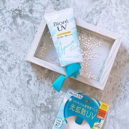 ビオレUV アクアリッチ ライトアップエッセンス/ビオレ/日焼け止めクリームを使ったクチコミ(1枚目)