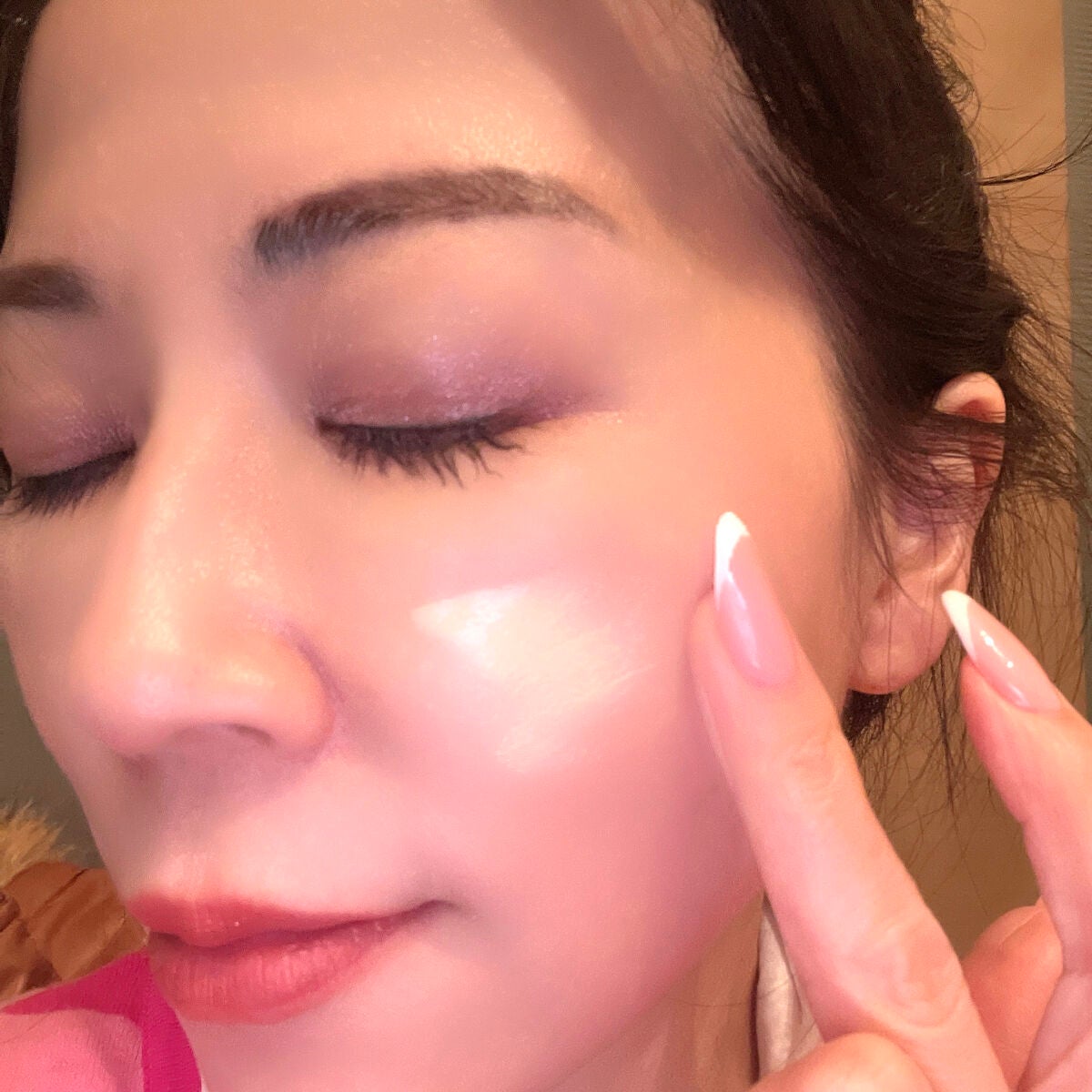 3番 ノーファンデ陶器肌トーンアップクリーム/numbuzin/化粧下地を使ったクチコミ(3枚目)