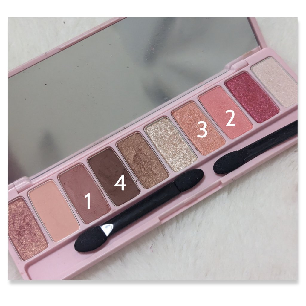 プレイカラー アイシャドウ/ETUDE/アイシャドウパレットを使ったクチコミ（3枚目）