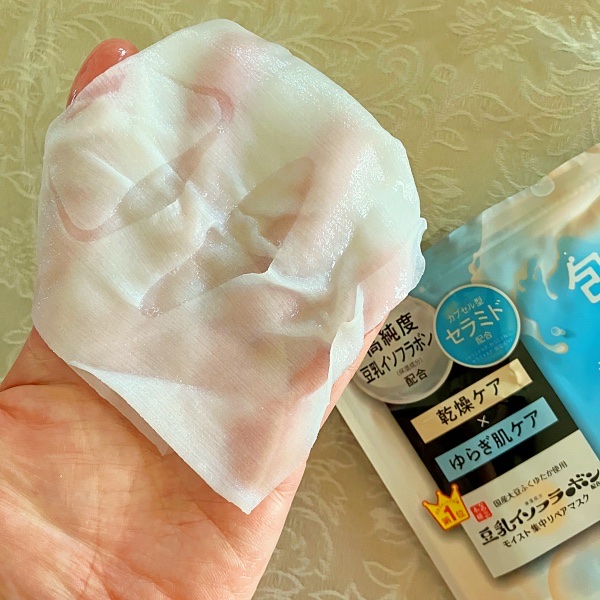 モイストエッセンスマスク NC/なめらか本舗/シートマスク・パックを使ったクチコミ（3枚目）