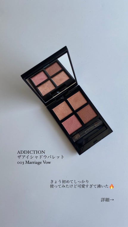 アディクション ザ アイシャドウ パレット/ADDICTION/アイシャドウパレットを使ったクチコミ(2枚目)