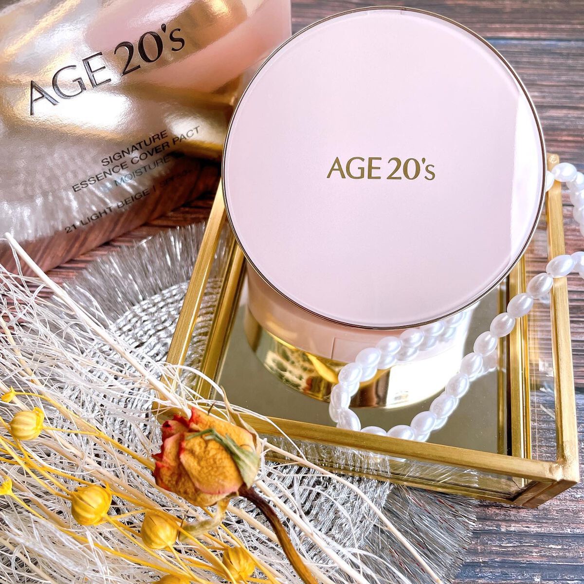 エッセンス カバー パクト モイスチャー/AGE20’s/リキッドファンデーションを使ったクチコミ(7枚目)