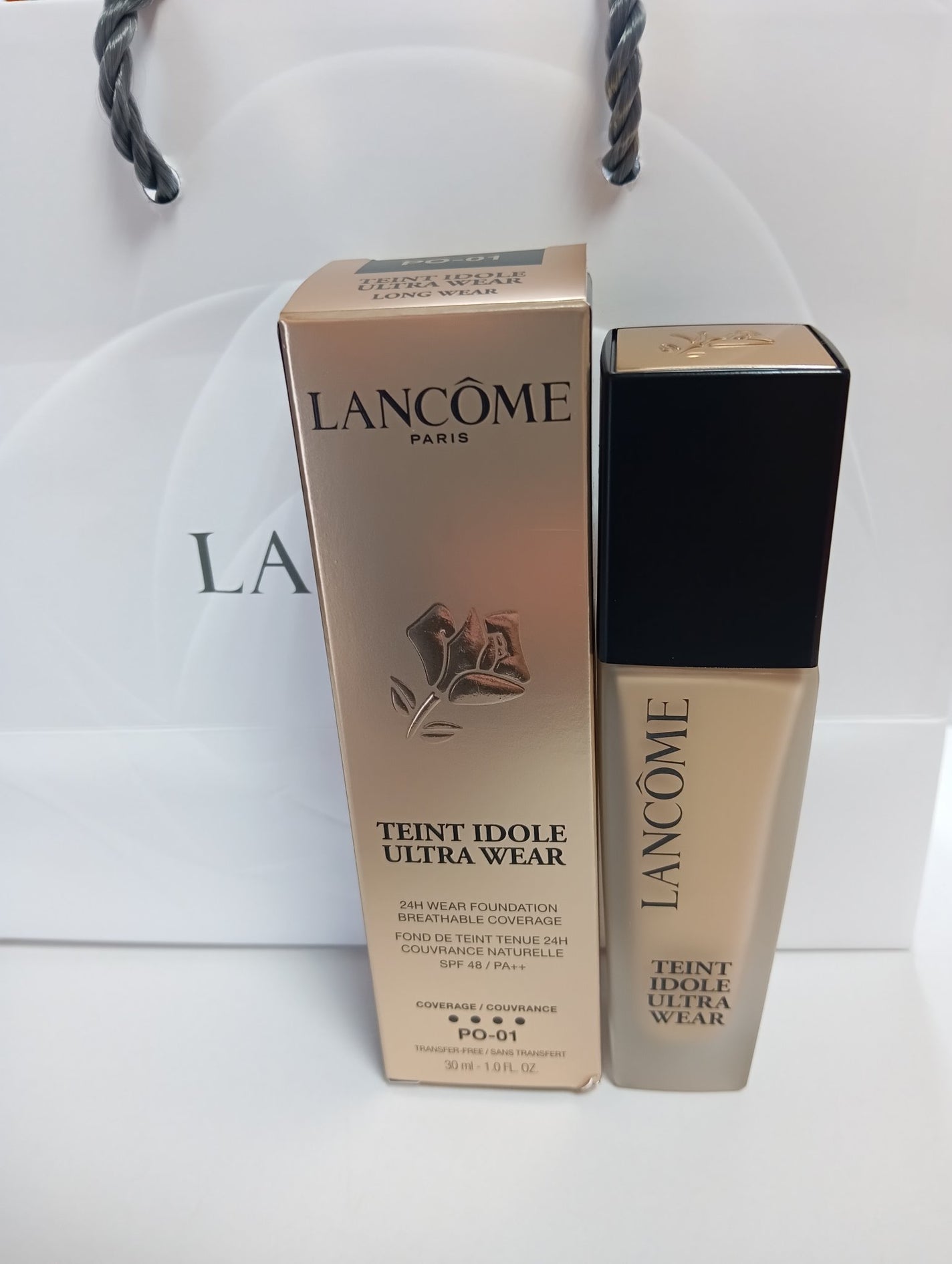 タンイドル ウルトラ ウェア リキッド N/LANCOME/リキッドファンデーションを使ったクチコミ(1枚目)