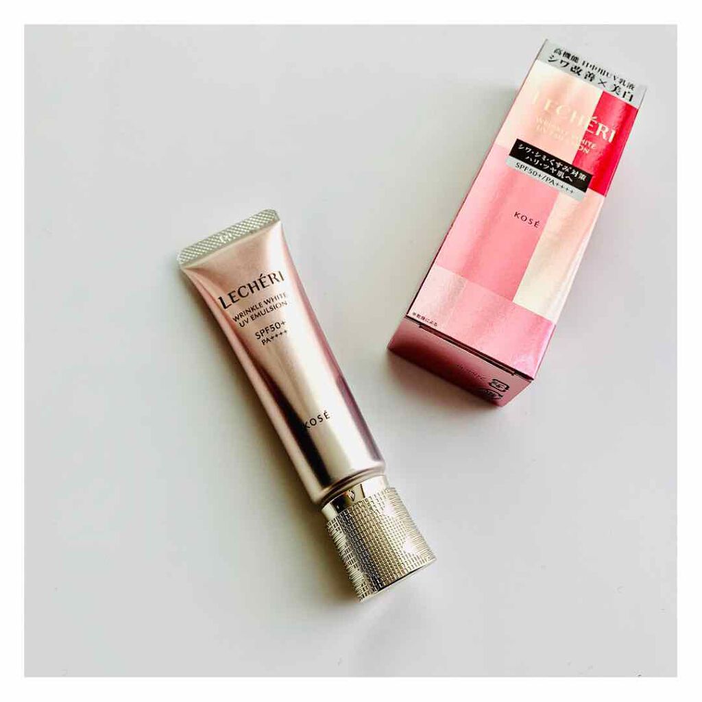 リンクルホワイト UVエマルジョン/ルシェリ/乳液を使ったクチコミ(1枚目)