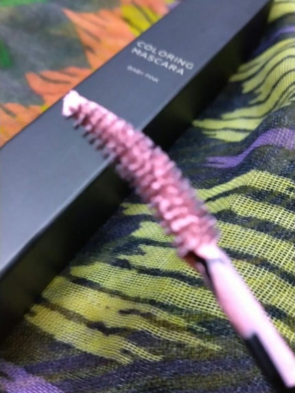 カラーリングマスカラ/uneven/マスカラを使ったクチコミ(2枚目)