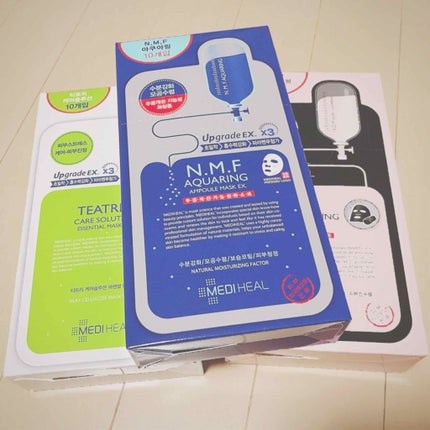 N.M.FアクアアンプルマスクJEX/MEDIHEAL/シートマスク・パックを使ったクチコミ(1枚目)