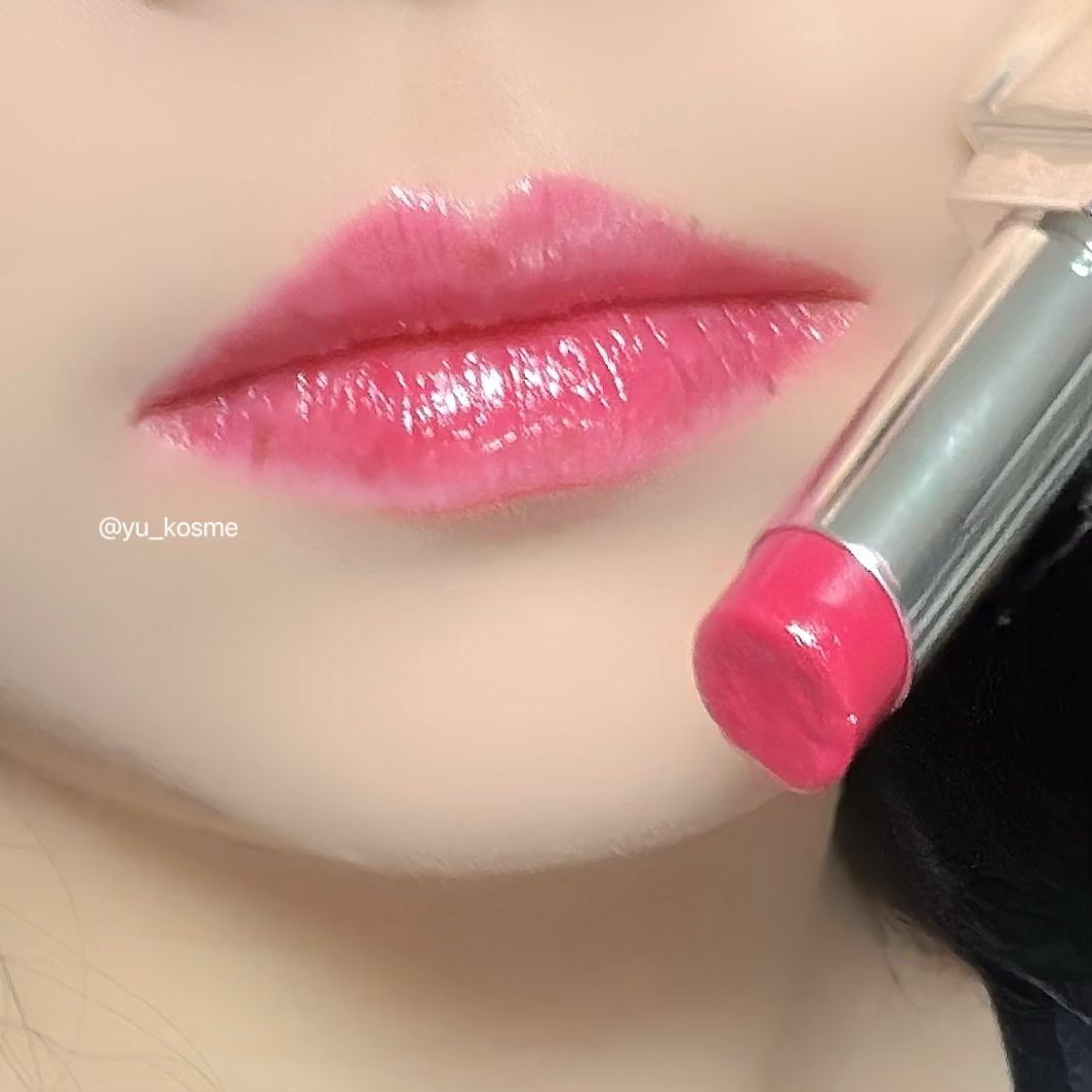 MELTING FIT SHINE BALM/Lummir/口紅を使ったクチコミ（3枚目）