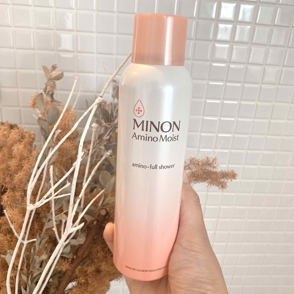 ミノン アミノモイスト アミノフルシャワー/ミノン/ミスト状化粧水を使ったクチコミ(1枚目)