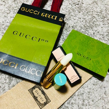 GUCCI グッチ バーム ア レーヴルのクチコミ「GUCCIビューティー❤️

「グッチ（GUCCI）」のビューティ メイクアップ ラインが日本.....」（1枚目）