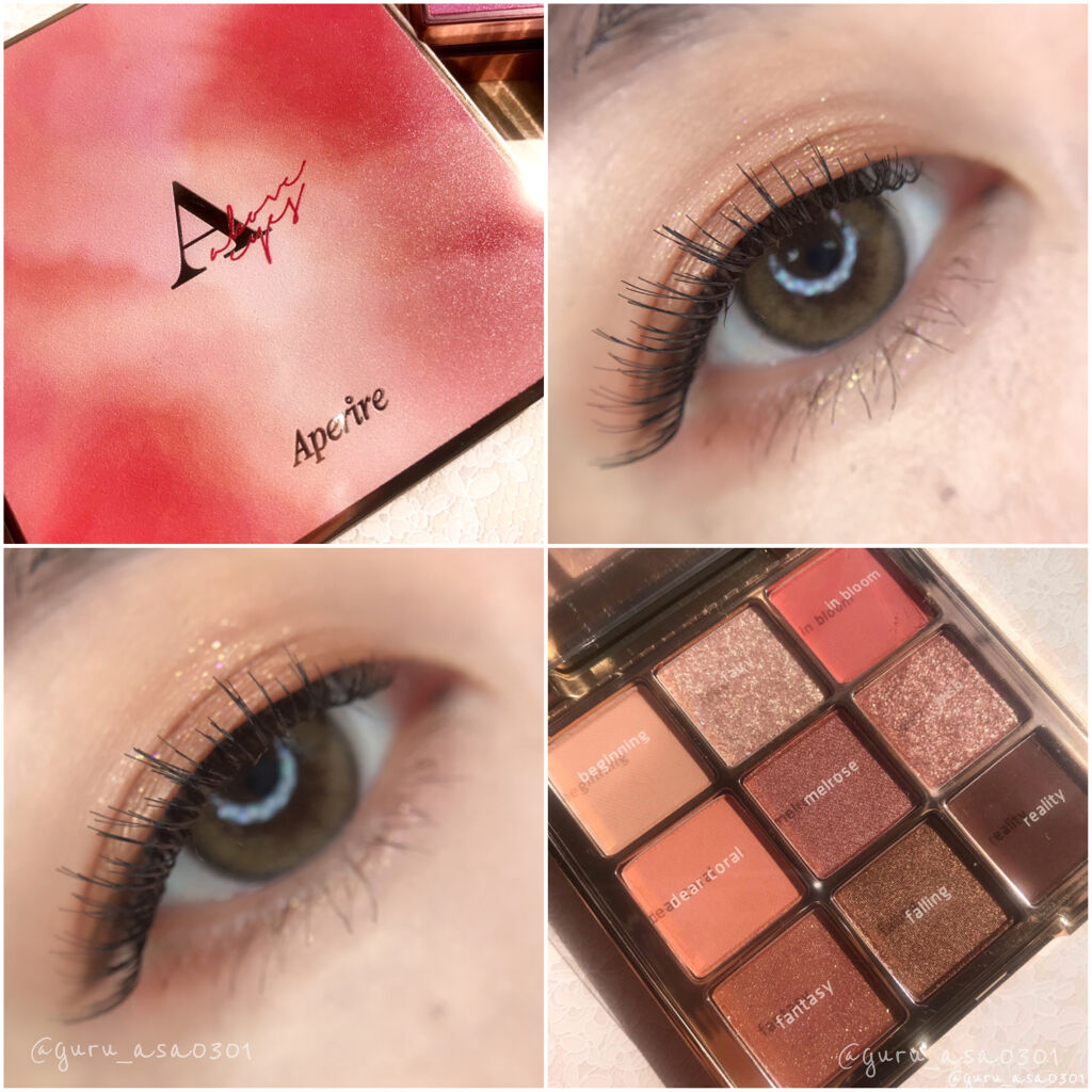 Avove Eyes Shadow palette/Aperire/アイシャドウパレットを使ったクチコミ（1枚目）