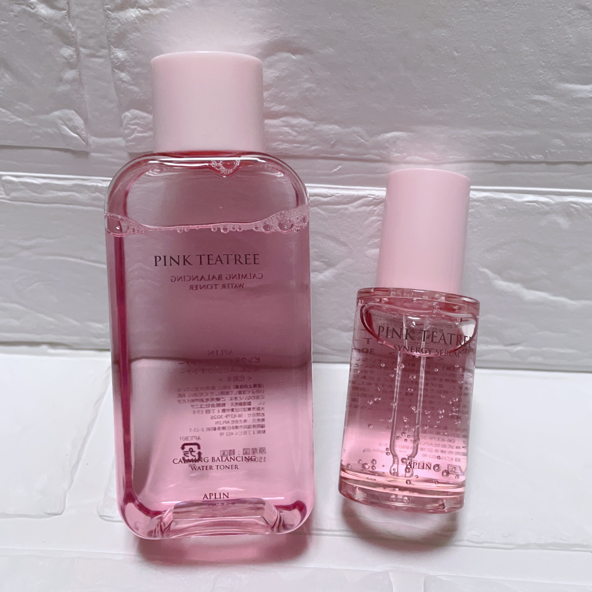 ピンクティーツリートナー/APLIN/化粧水を使ったクチコミ（3枚目）