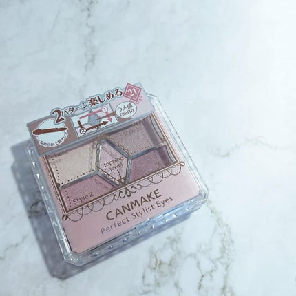 【旧品】パーフェクトスタイリストアイズ/キャンメイク/アイシャドウパレットを使ったクチコミ(1枚目)