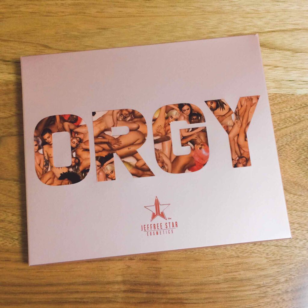 Orgy Eyeshadow Palette/Jeffree Star Cosmetics/アイシャドウパレットを使ったクチコミ（1枚目）
