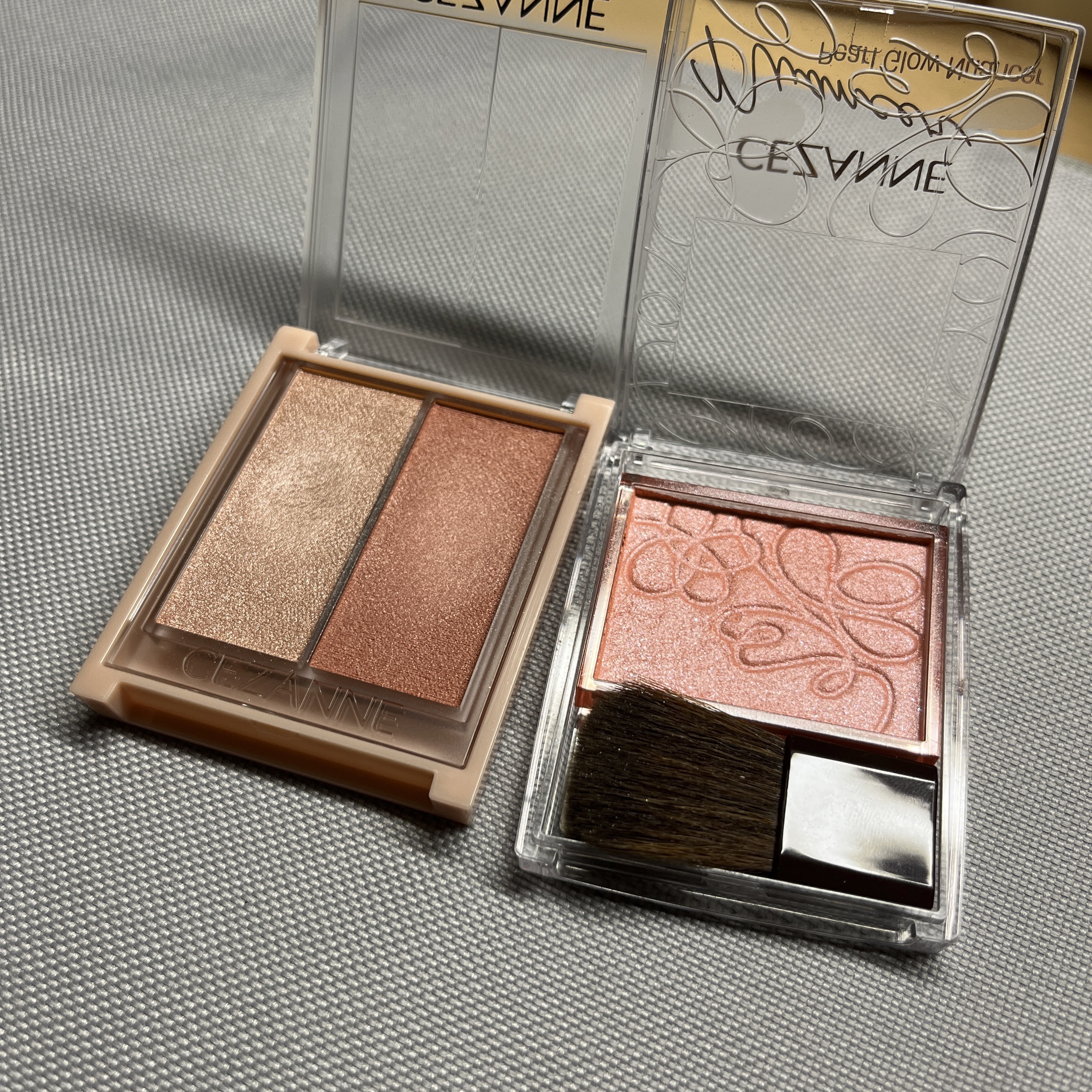 フェイスグロウカラー/CEZANNE/クリームハイライトを使ったクチコミ（2枚目）