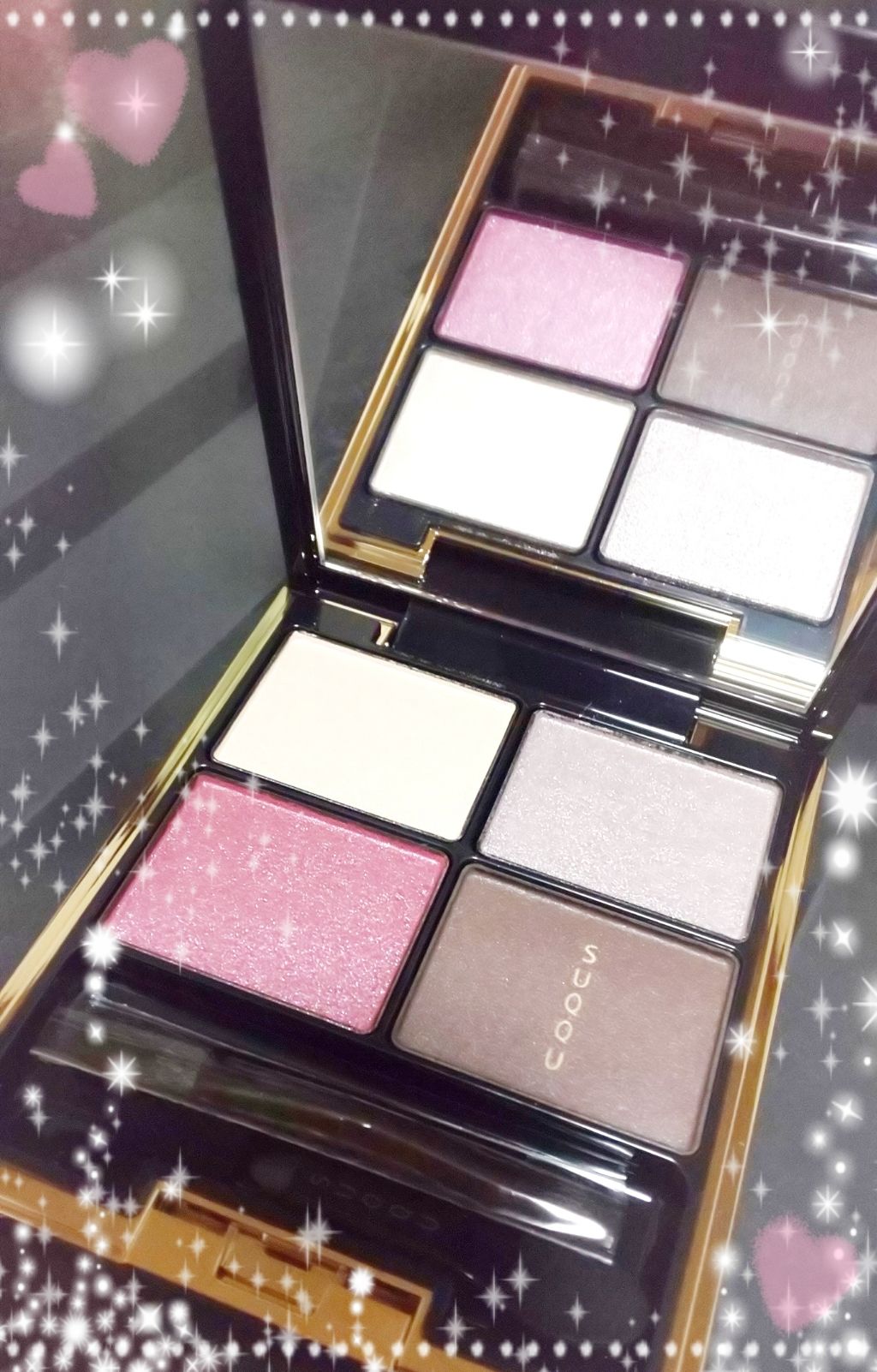 デザイニング カラー アイズ 06 宵紅 -YOIBENI/SUQQU/アイシャドウパレットを使ったクチコミ（1枚目）