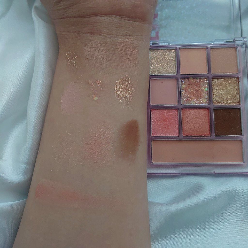 パールグラデーションオールオーバーパレット/TWINKLE POP/アイシャドウパレットを使ったクチコミ(4枚目)