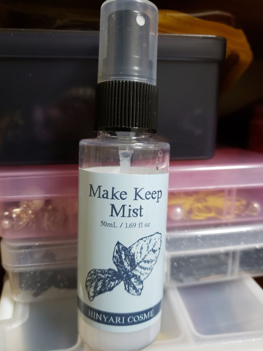 日本製クールメイクキープミストD/DAISO/その他化粧小物を使ったクチコミ(1枚目)