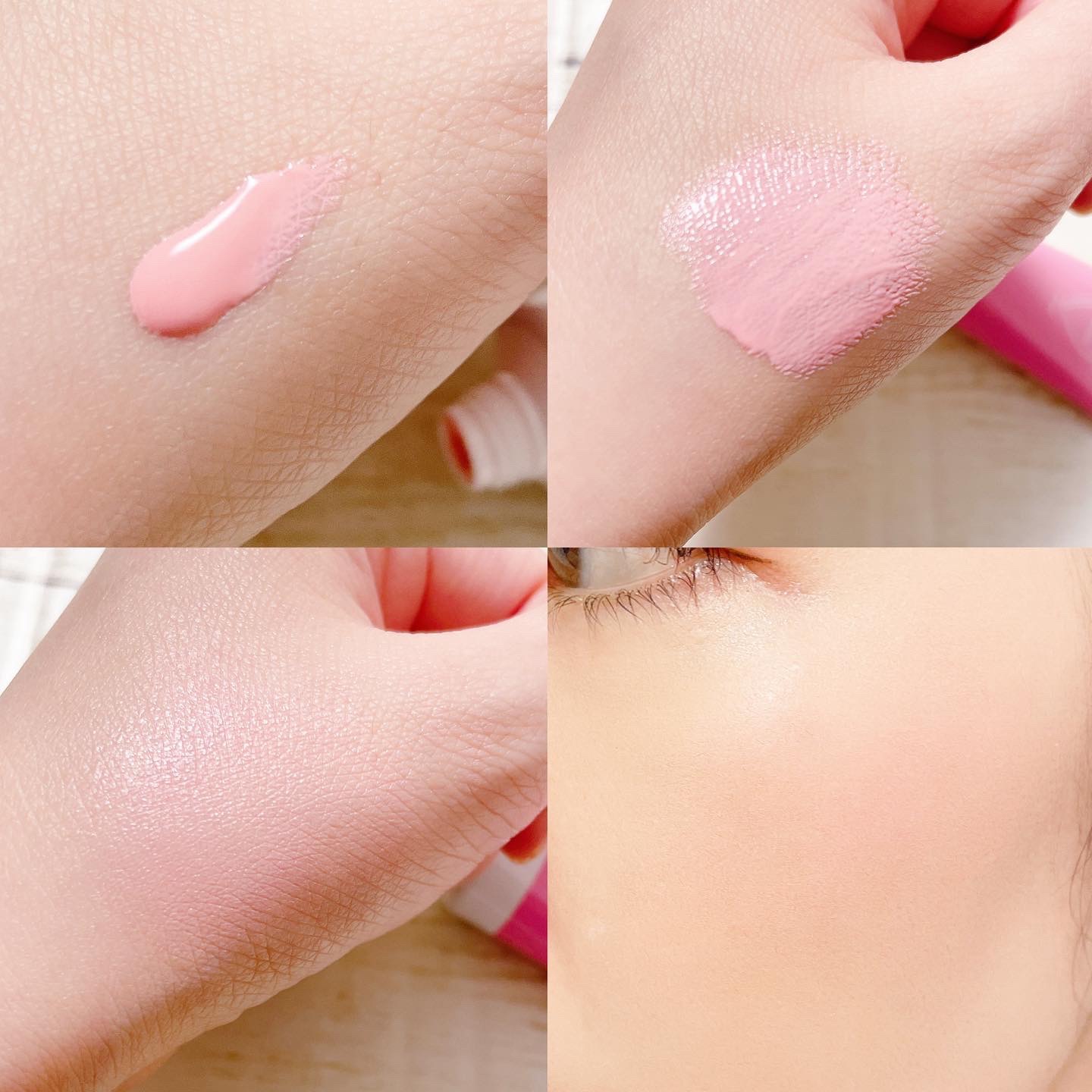 ポッピンチーク/WHOMEE/ジェル・クリームチークを使ったクチコミ（3枚目）