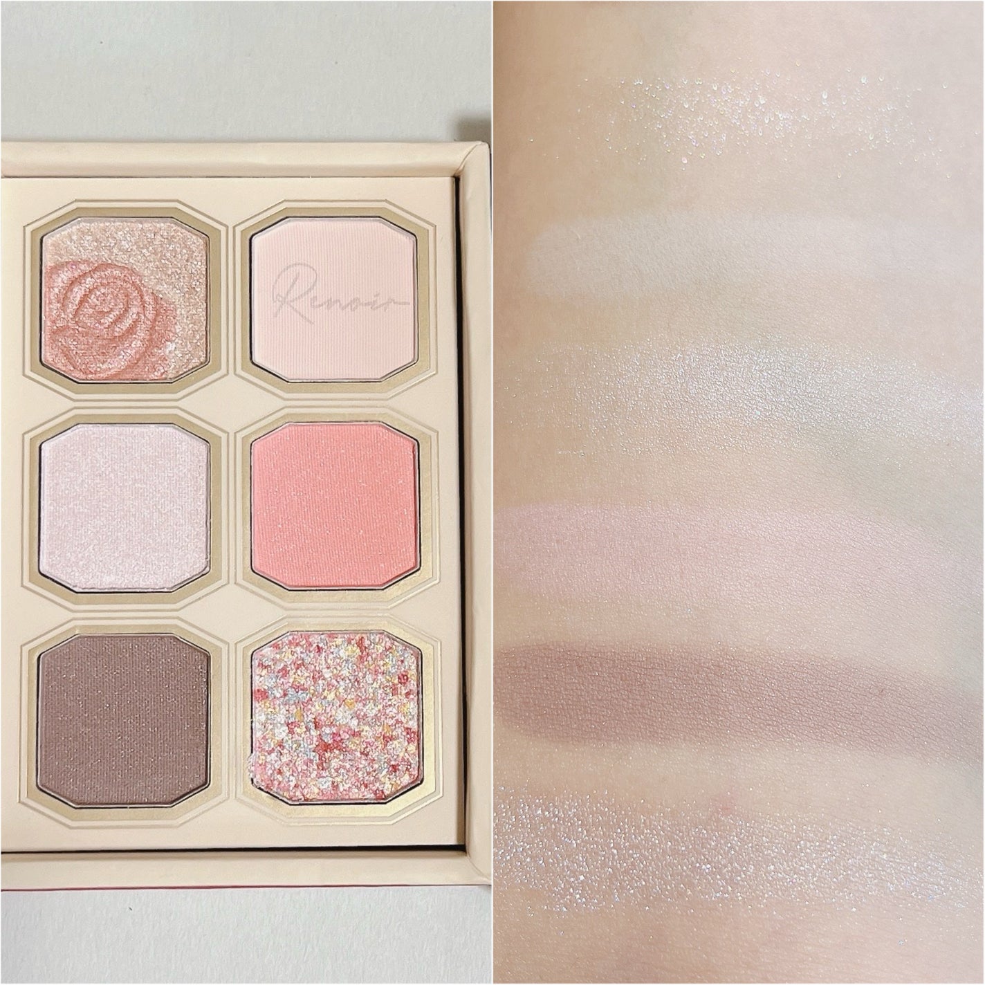 絵画アイシャドウパレット/MilleFée/アイシャドウパレットを使ったクチコミ(3枚目)