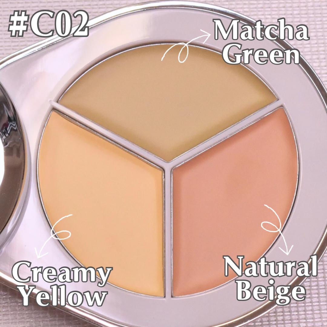 パーフェクトカバー コンシーラーパレット/Dear.A/パレットコンシーラーを使ったクチコミ（2枚目）