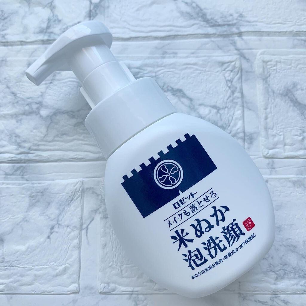 江戸こすめ 米ぬか洗顔/ロゼット/洗顔フォームを使ったクチコミ(2枚目)