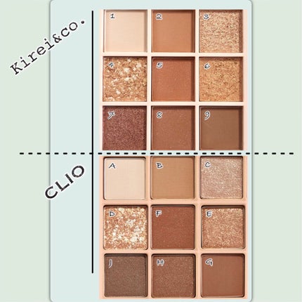 プロ アイ パレット/CLIO/アイシャドウパレットを使ったクチコミ(8枚目)