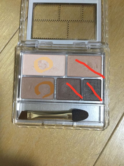 パーフェクトマルチアイズ/キャンメイク/アイシャドウパレットを使ったクチコミ(3枚目)