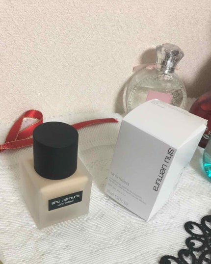 (旧)アンリミテッド ラスティング フルイド/shu uemura/リキッドファンデーションを使ったクチコミ(1枚目)