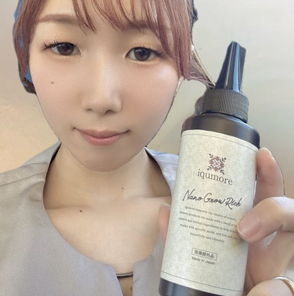 ナノグロウリッチ/iqumore/頭皮ローションを使ったクチコミ(3枚目)