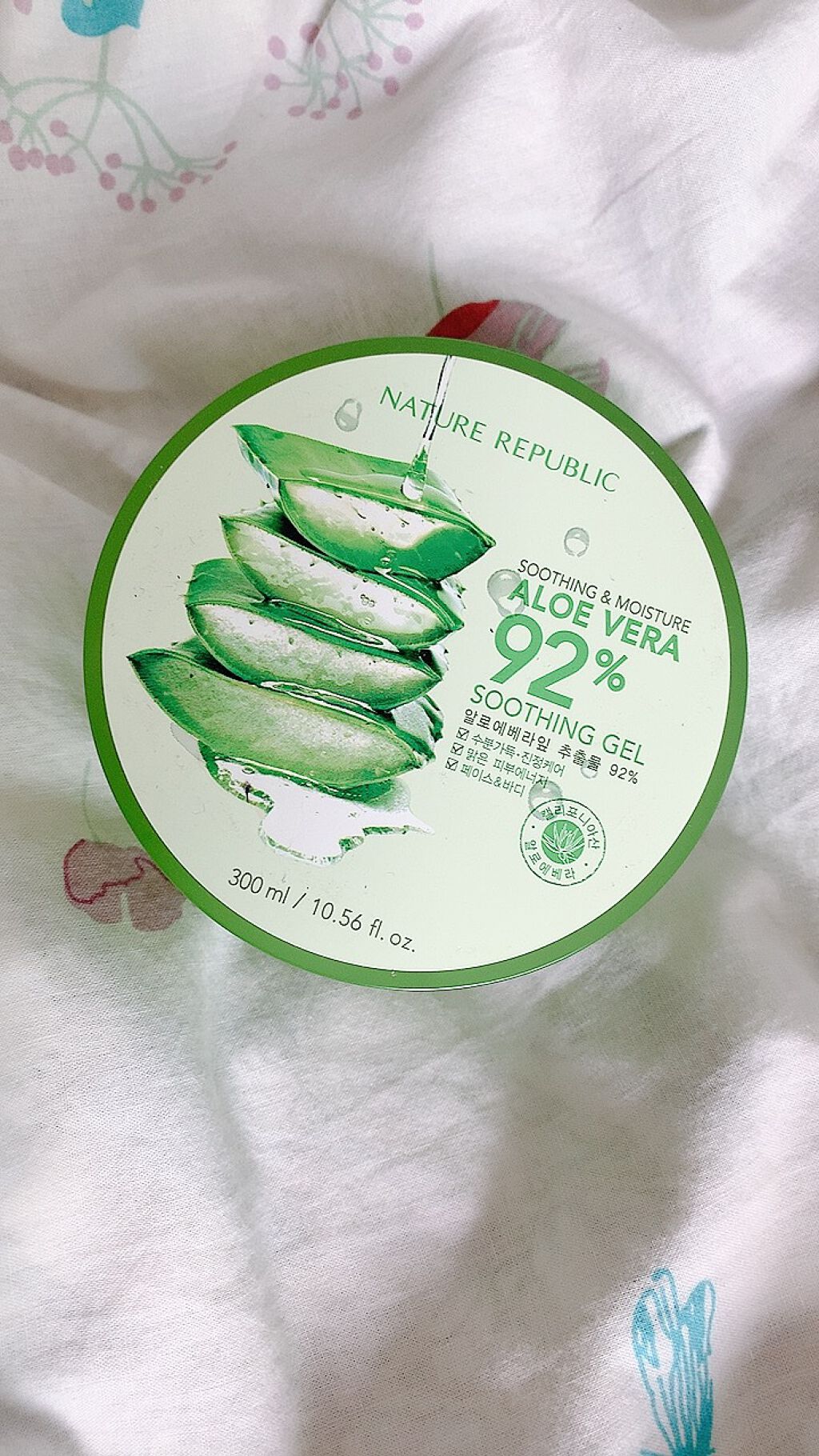 マイルド&モイスチャーアロエジェル/ネイチャーリパブリック/ボディローションを使ったクチコミ(1枚目)