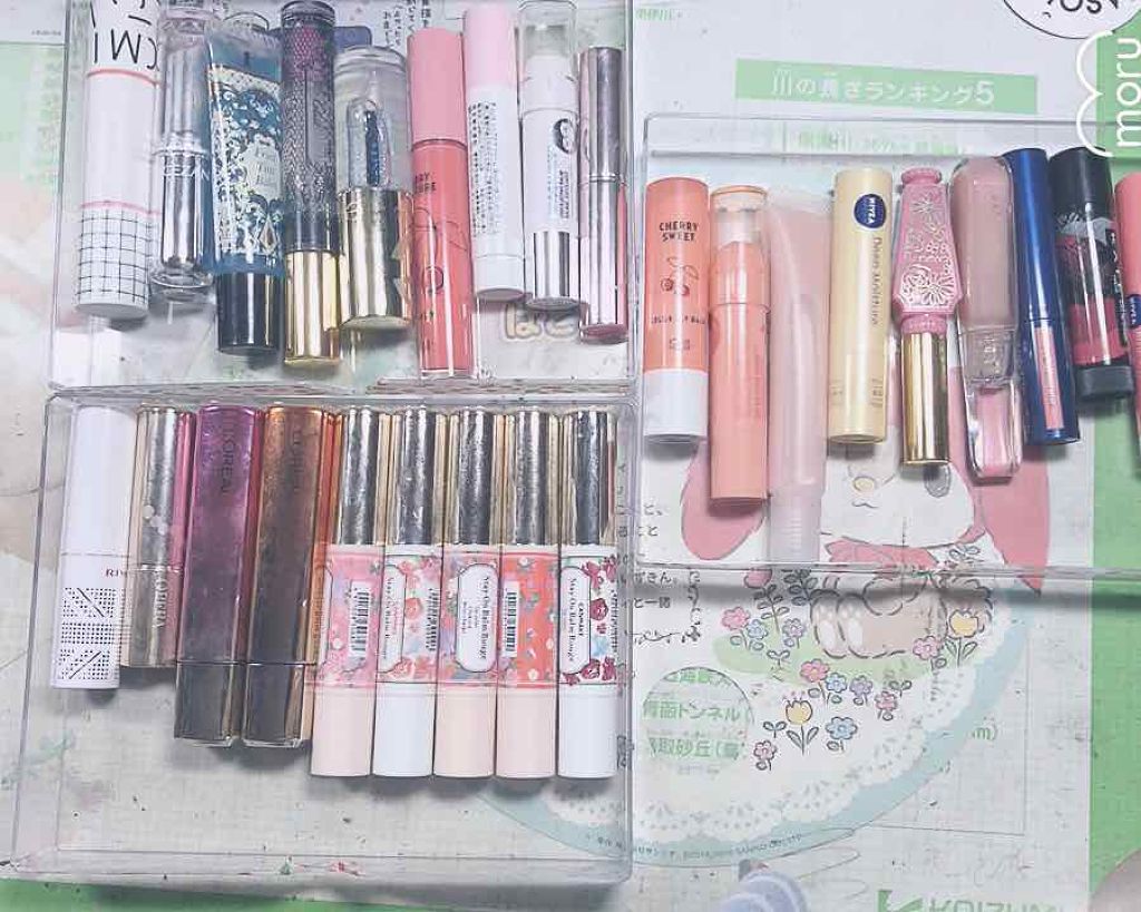 晴日(*´`) on LIPS 「全リップ💄#キャンメイク#リップ#セザンヌ#ETUDEHOUS..」(1枚目)