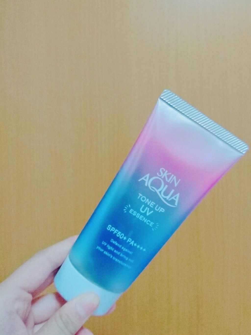 スキンアクア トーンアップUVエッセンス/スキンアクア/日焼け止めクリームを使ったクチコミ(1枚目)