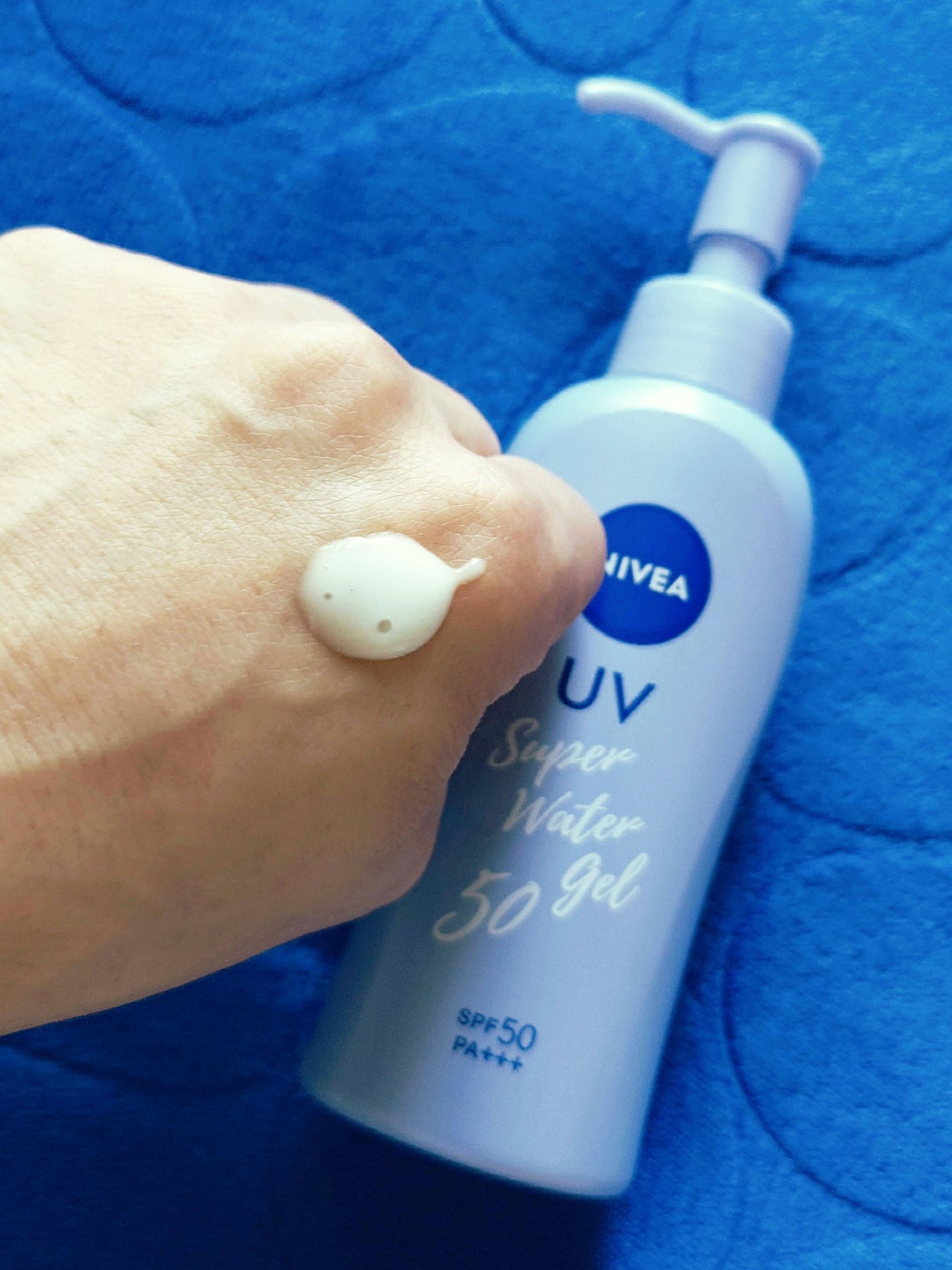 ニベアUV ウォータージェル SPF50/ニベア/日焼け止めジェルを使ったクチコミ(2枚目)