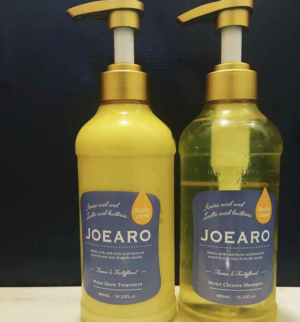 モイストクレンズシャンプー／モイストスリークトリートメント/JOEARO/市販シャンプーを使ったクチコミ（1枚目）