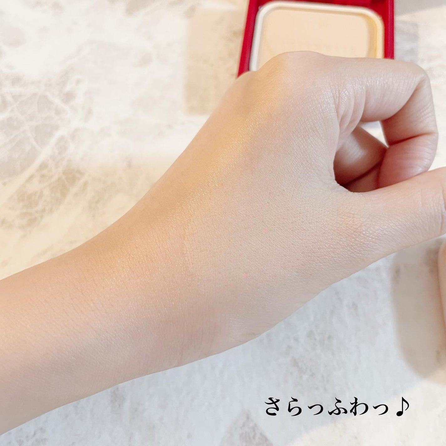 プロフィニッシュファンデーション/インテグレート/パウダーファンデーションを使ったクチコミ(7枚目)