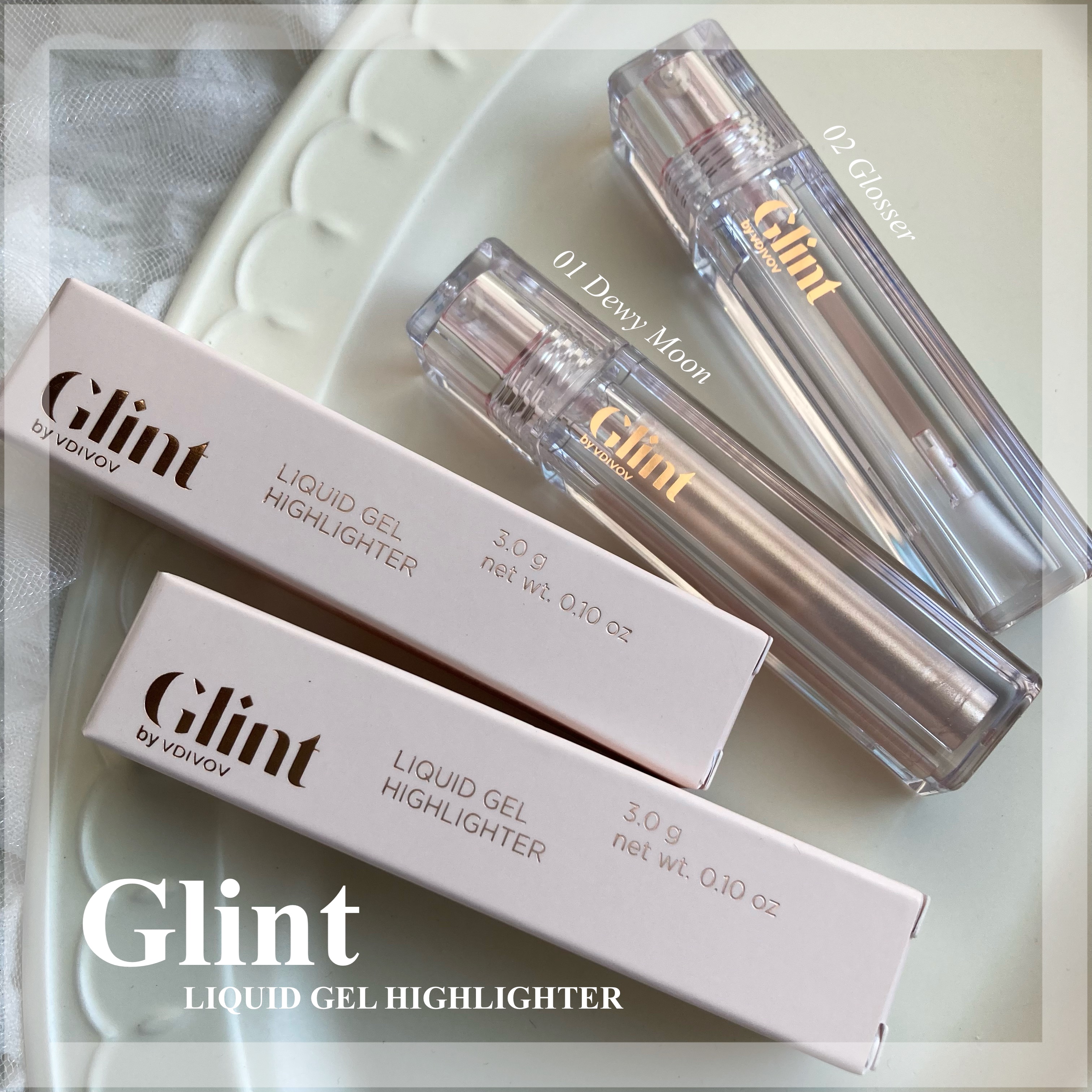 グリント リキッドハイライター/Glint/リキッドハイライトを使ったクチコミ（1枚目）