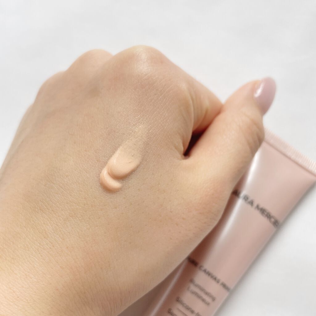 ピュア キャンバス プライマー イルミネーティング  トラベルサイズ(25ml)/ローラ メルシエ/化粧下地を使ったクチコミ（2枚目）