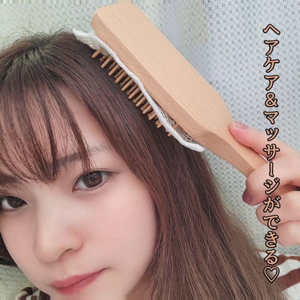 シルクでサプリブラシ/ビューティーワールド/ヘアブラシを使ったクチコミ(5枚目)