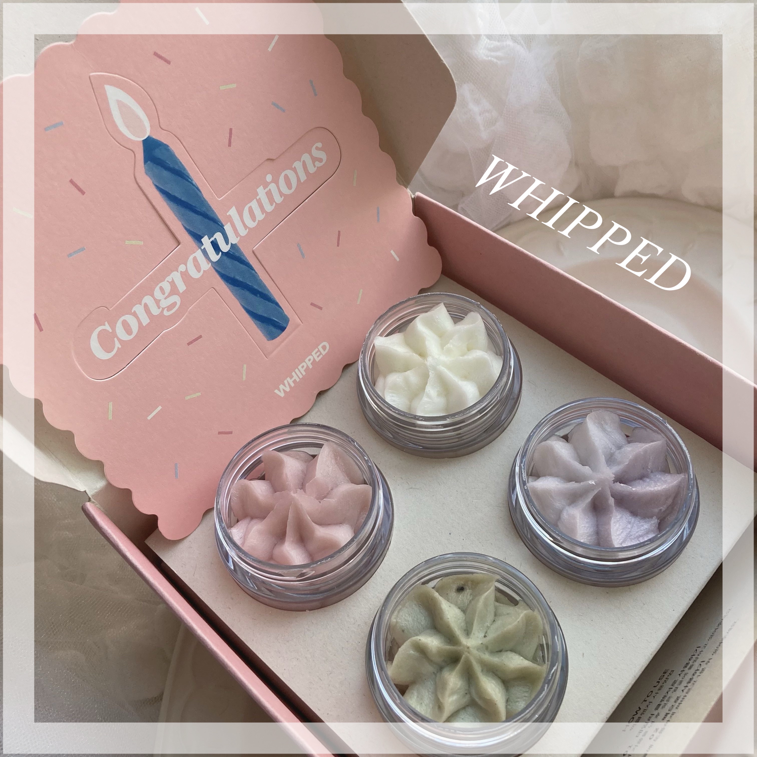 ホイップドヴィーガンパッククレンザーディスカバリーキット/WHIPPED/スキンケアキットを使ったクチコミ（1枚目）