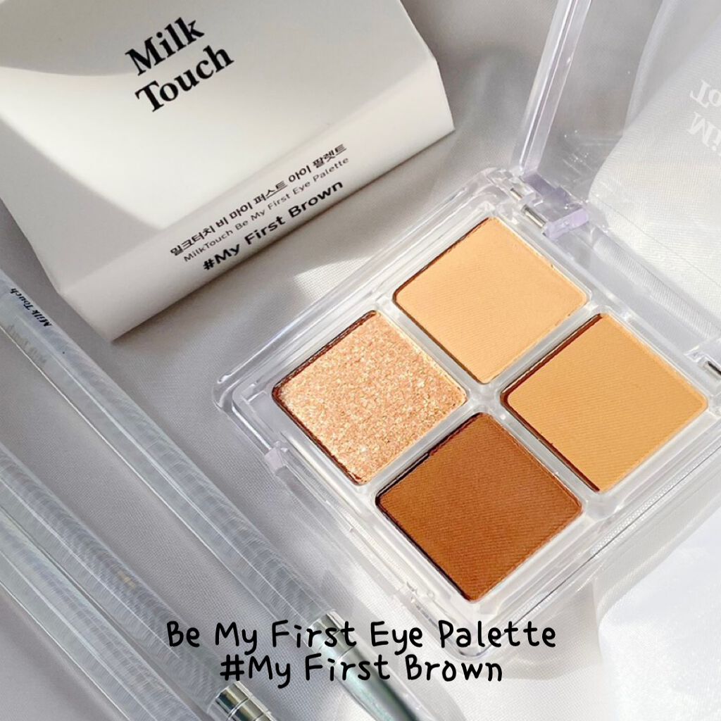 ビーマイファーストアイパレット/Milk Touch/アイシャドウパレットを使ったクチコミ（1枚目）