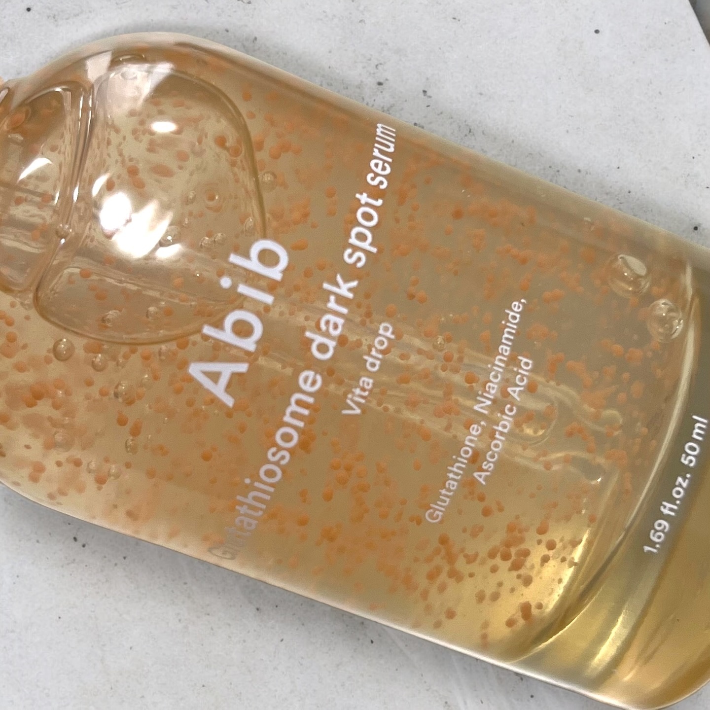 グルタチオンソームダークスポットセラムビタドロップ/Abib /美容液を使ったクチコミ（3枚目）