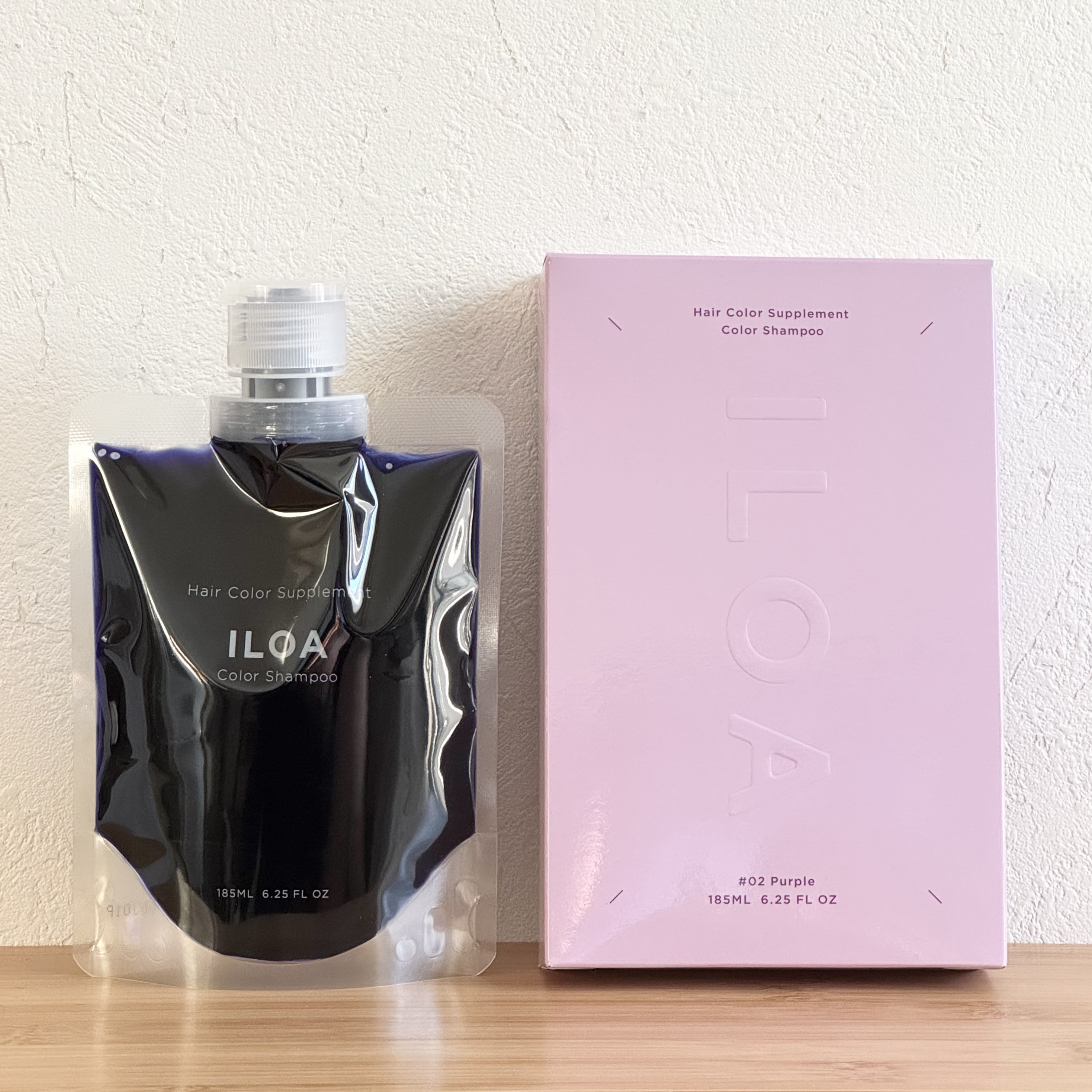 カラーシャンプー/ILOA/市販シャンプーを使ったクチコミ（1枚目）