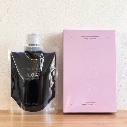 カラーシャンプー/ILOA/市販シャンプーを使ったクチコミ(1枚目)