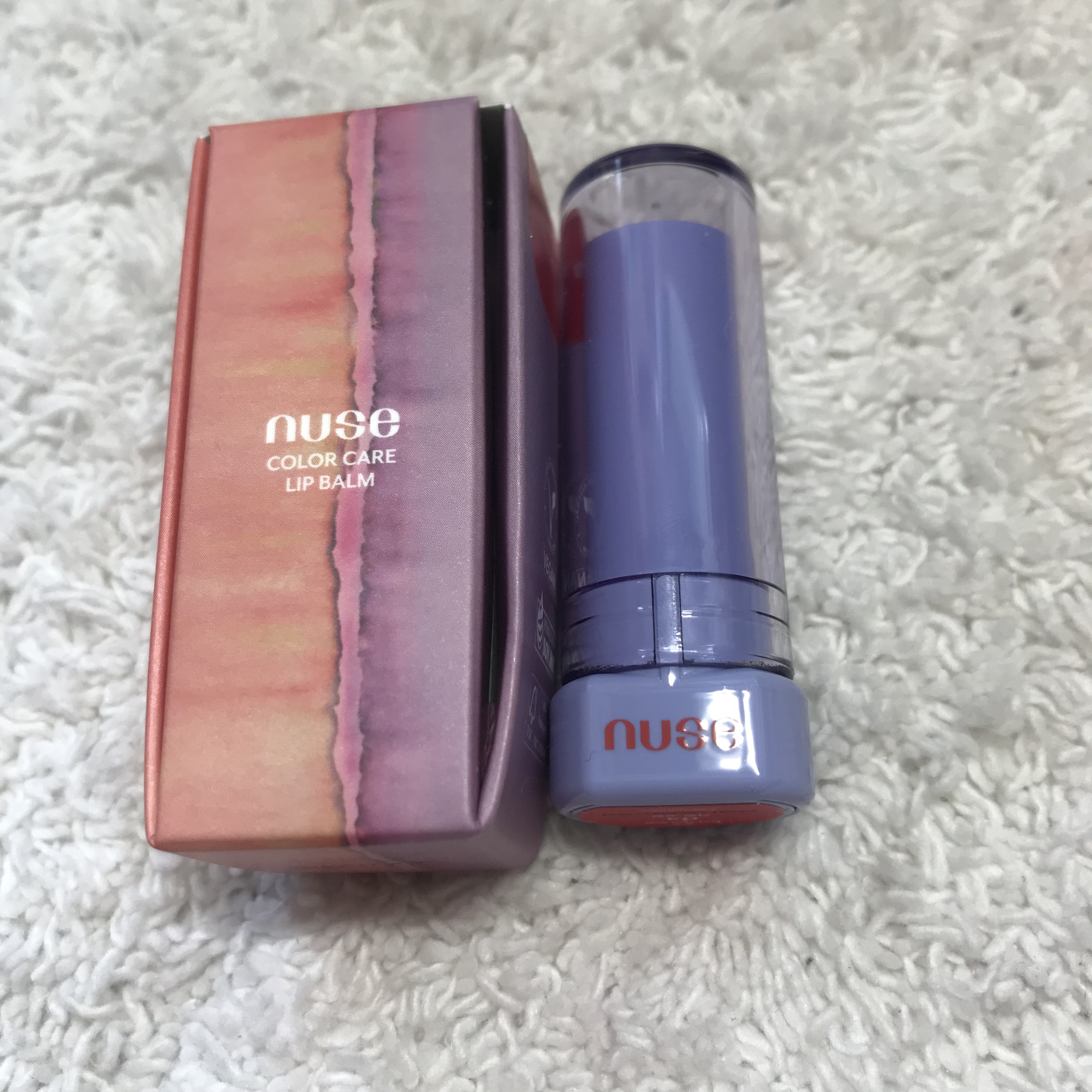 カラーケアリップバーム/nuse/リップバームを使ったクチコミ（2枚目）