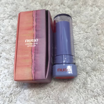 カラーケアリップバーム/nuse/リップバームを使ったクチコミ(2枚目)